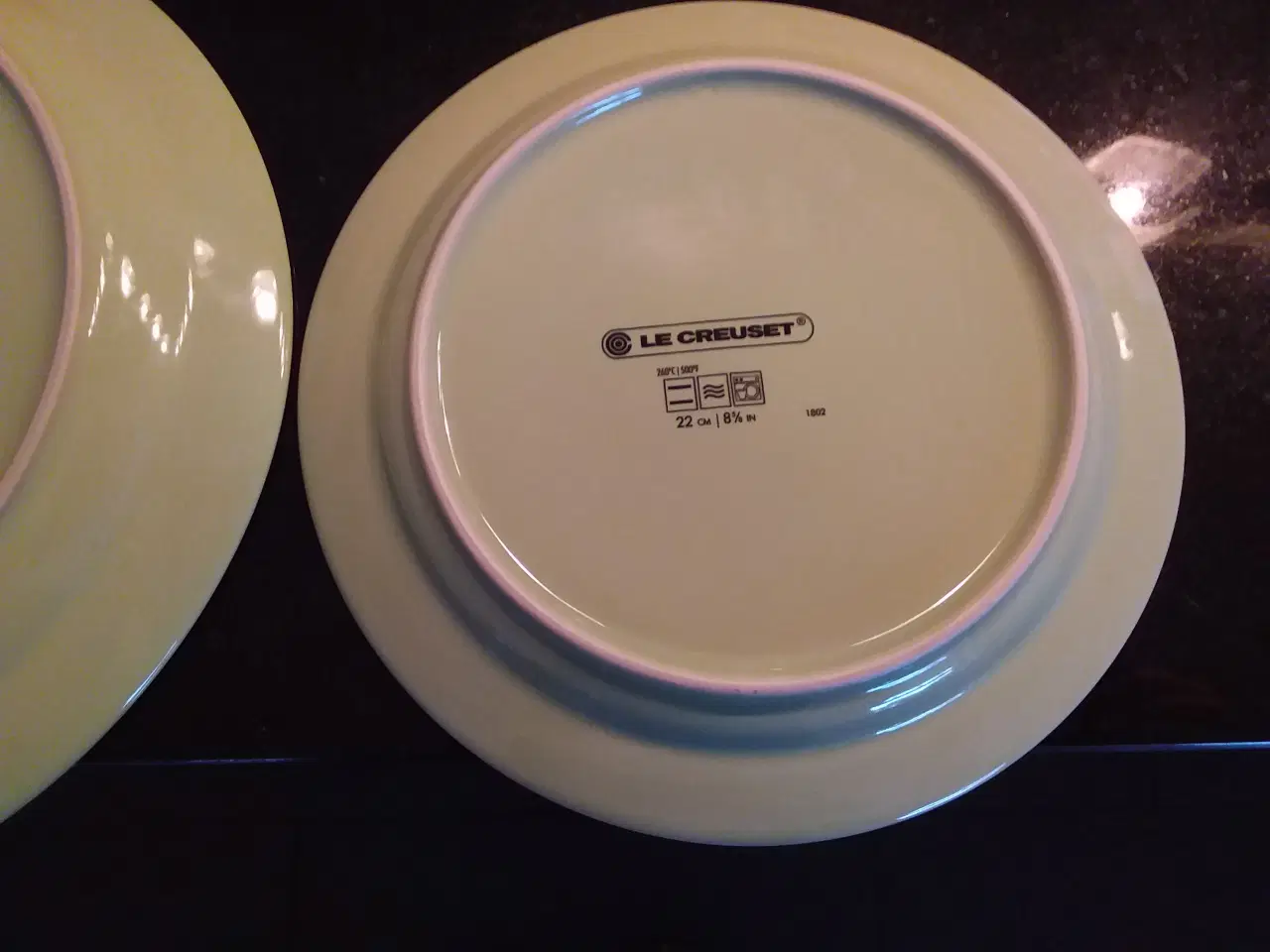 Billede 1 - 4 middagstallerkner, 4 frokosttallerkner, skål 