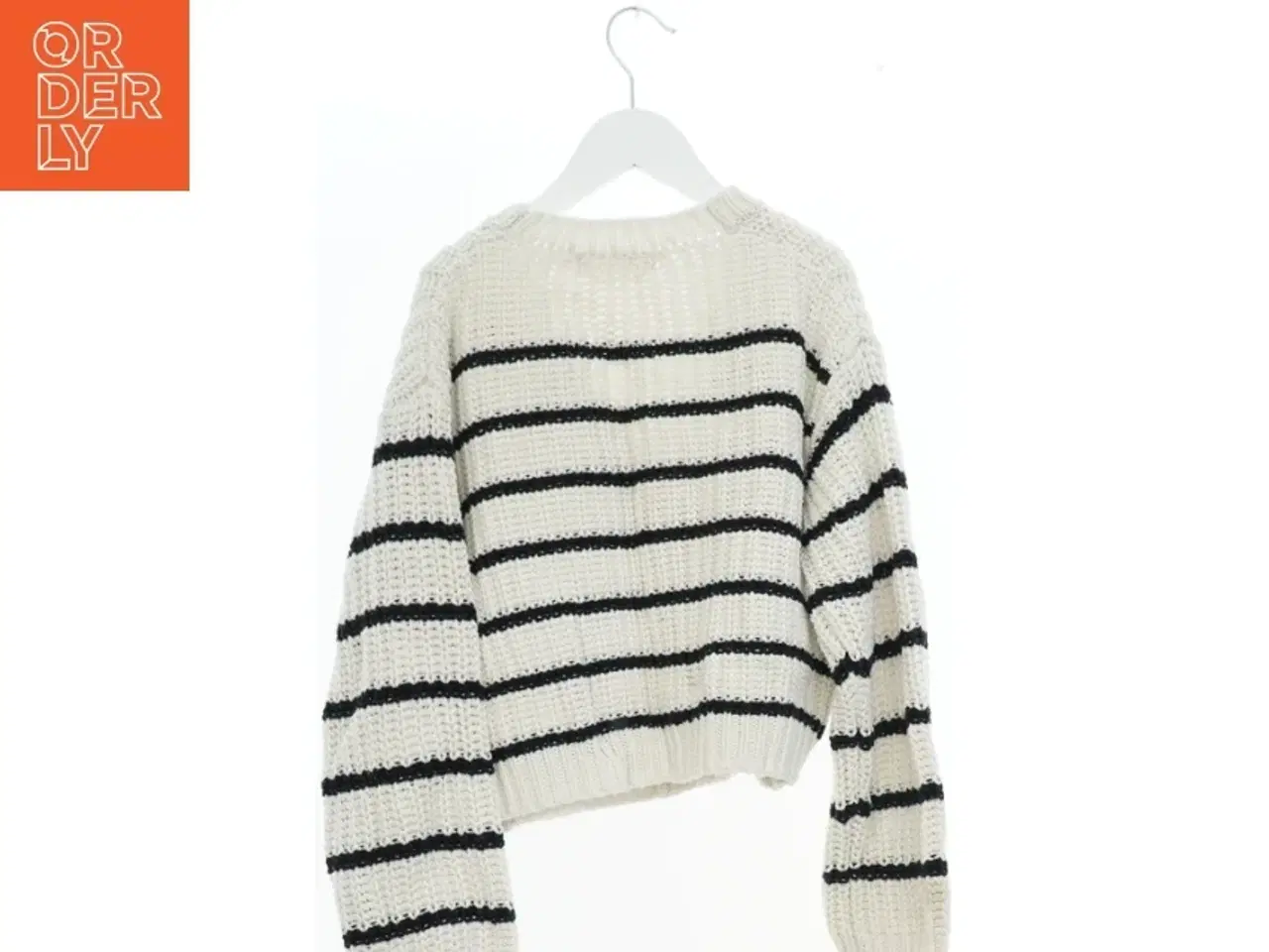 Billede 2 - Stribet cardigan med knapper fra H&M (str. 140)
