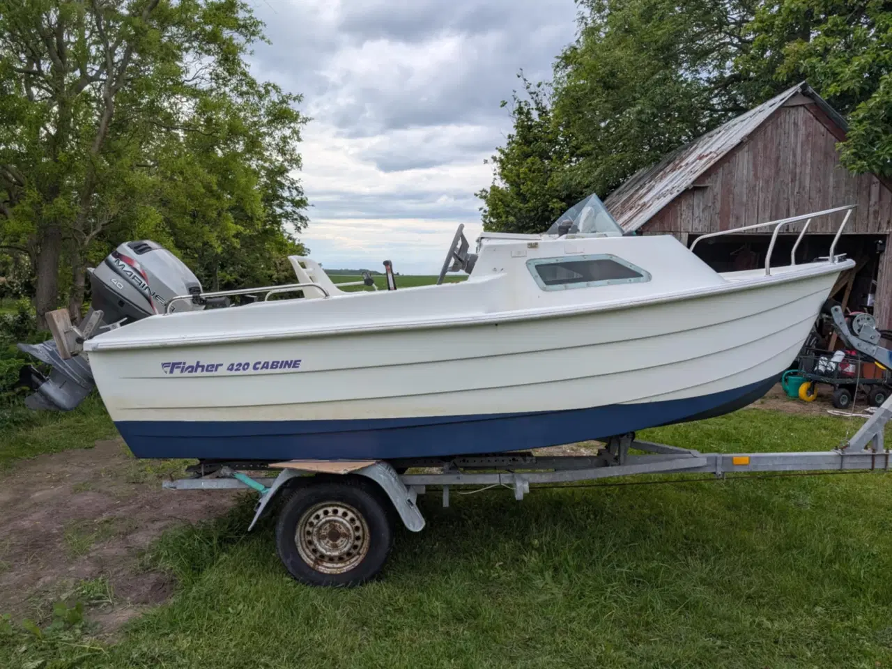 Billede 3 - Motorbåd Fisher 420 Cabin