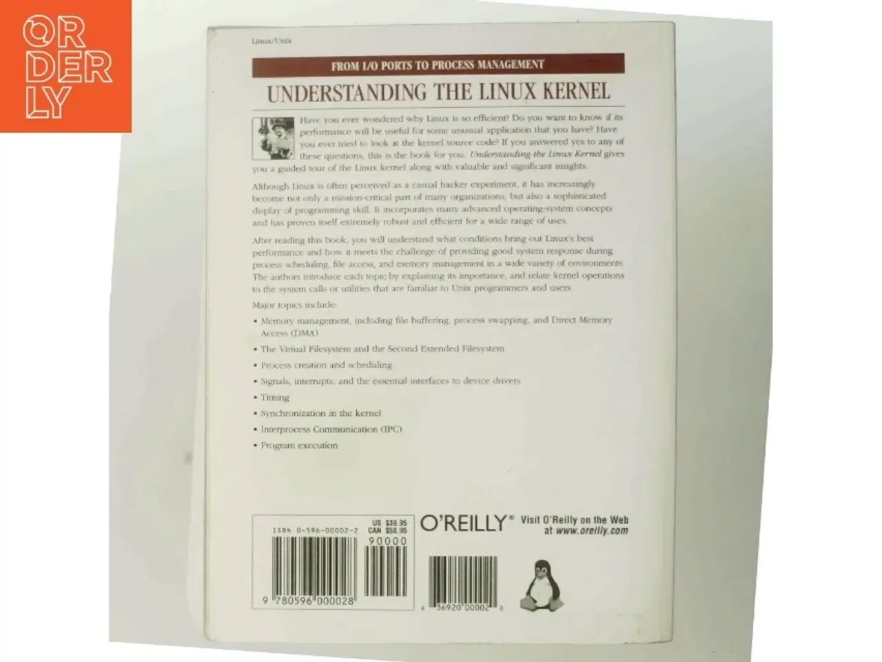 Billede 3 - Understanding the Linux Kernel af Daniel P. Bovet (Bog)