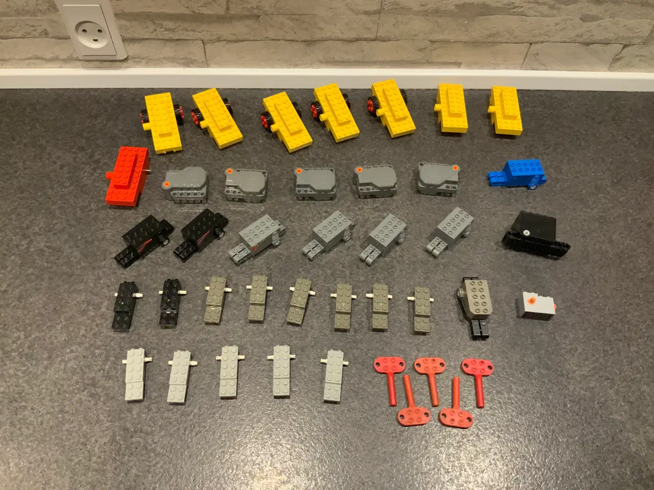Billede 1 - Lego optræksmotorer