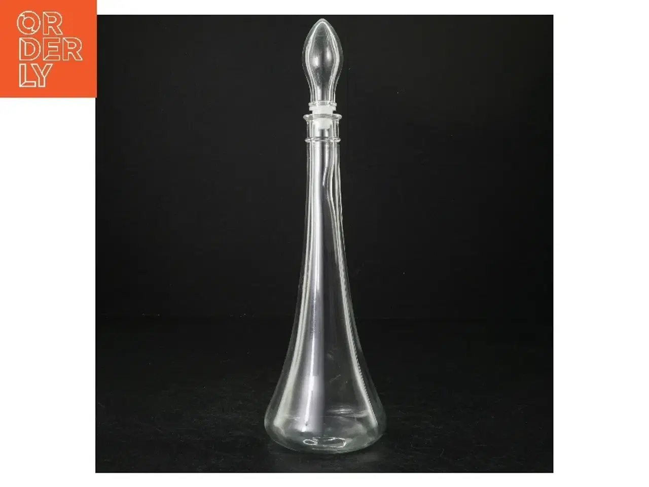 Billede 1 - Glaskaraffel med prop (str. 31 cm)