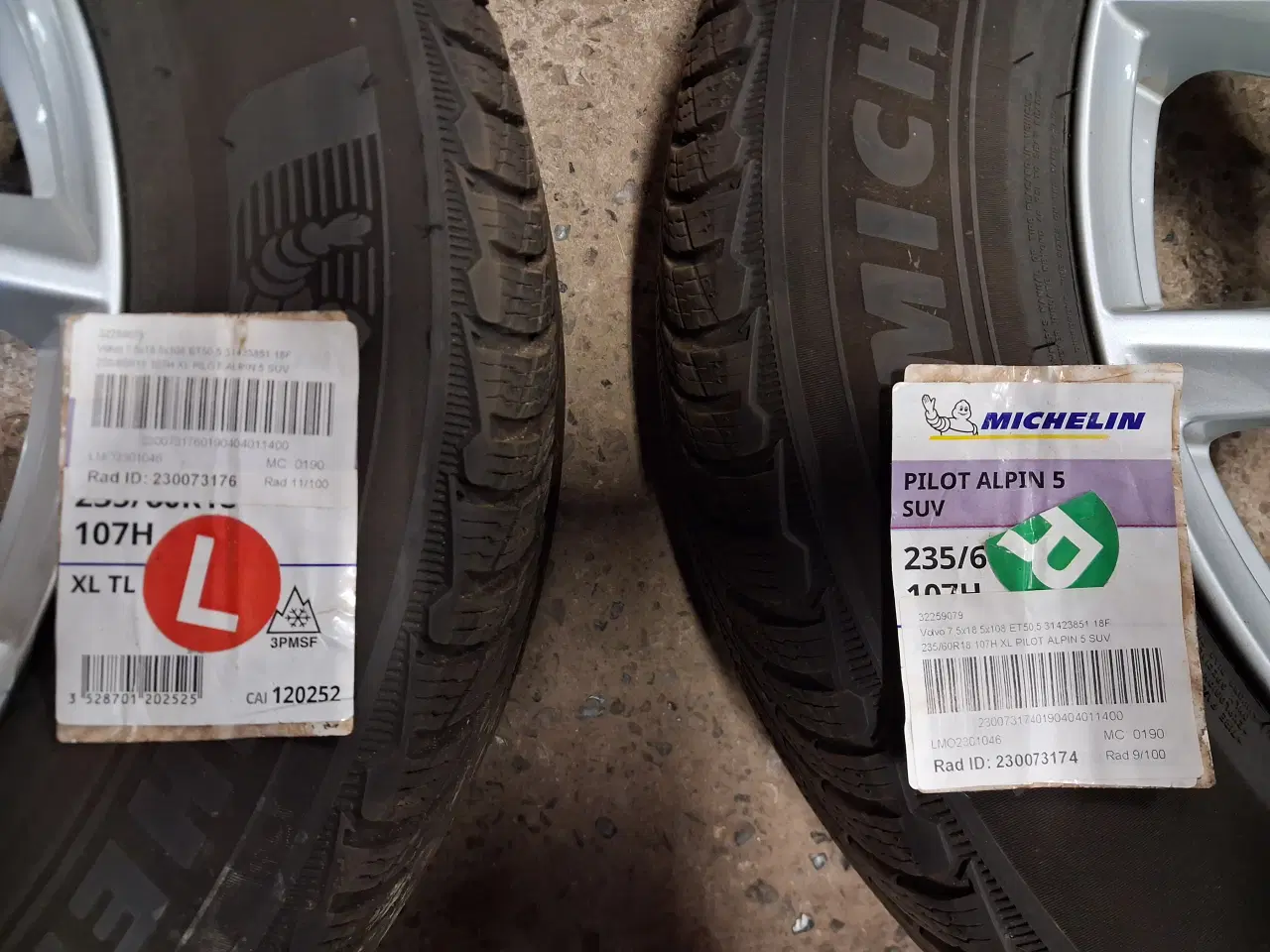 Billede 9 - Komp. Org. Volvo Vinterhjul 2023, kun kørt 2.000km
