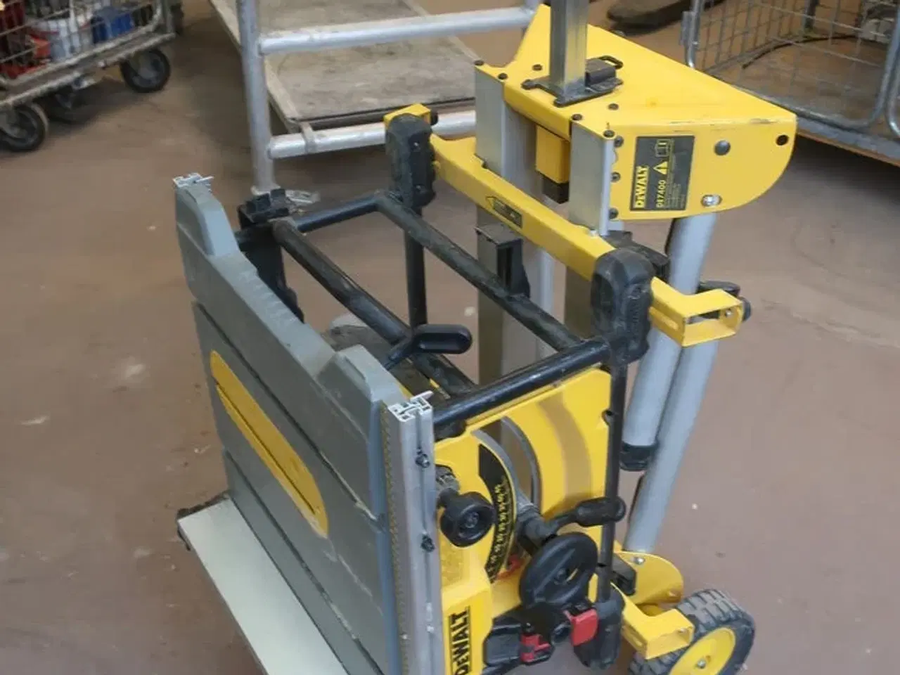 Billede 1 - Bordrundsav DEWALT DWE7485 - QS med stativ