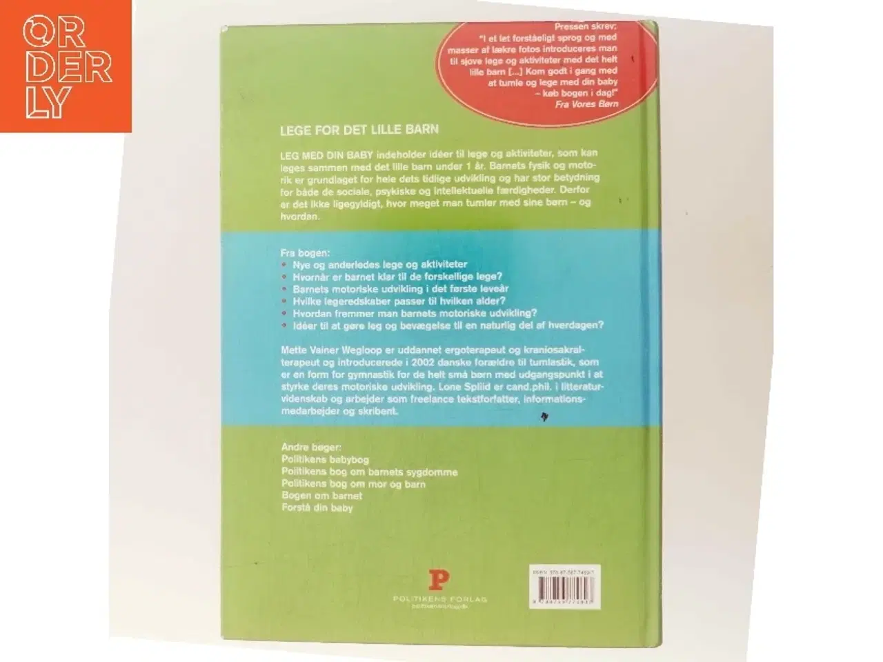 Billede 3 - Leg med din baby (Bog)