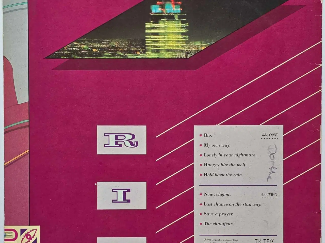 Billede 2 - DURAN DURAN, RIO