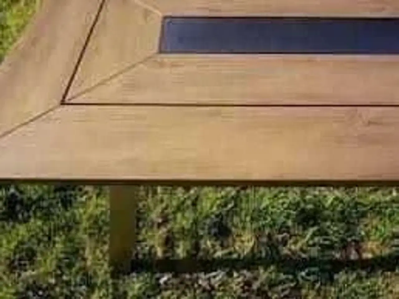 Billede 2 - Cadiz havebord - teak look 200x100 cm