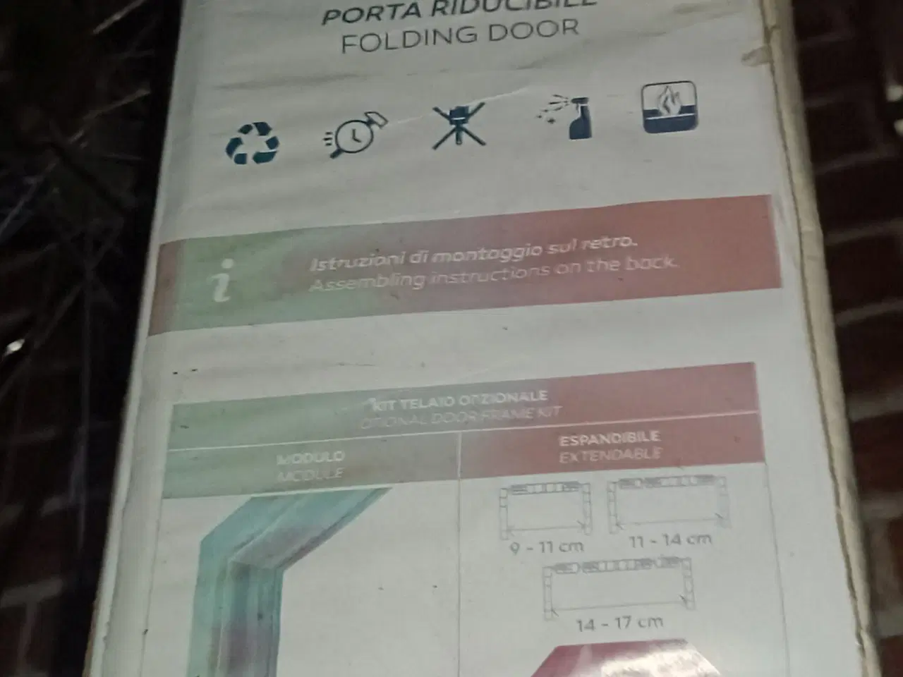 Billede 1 - Skydedør i hvid