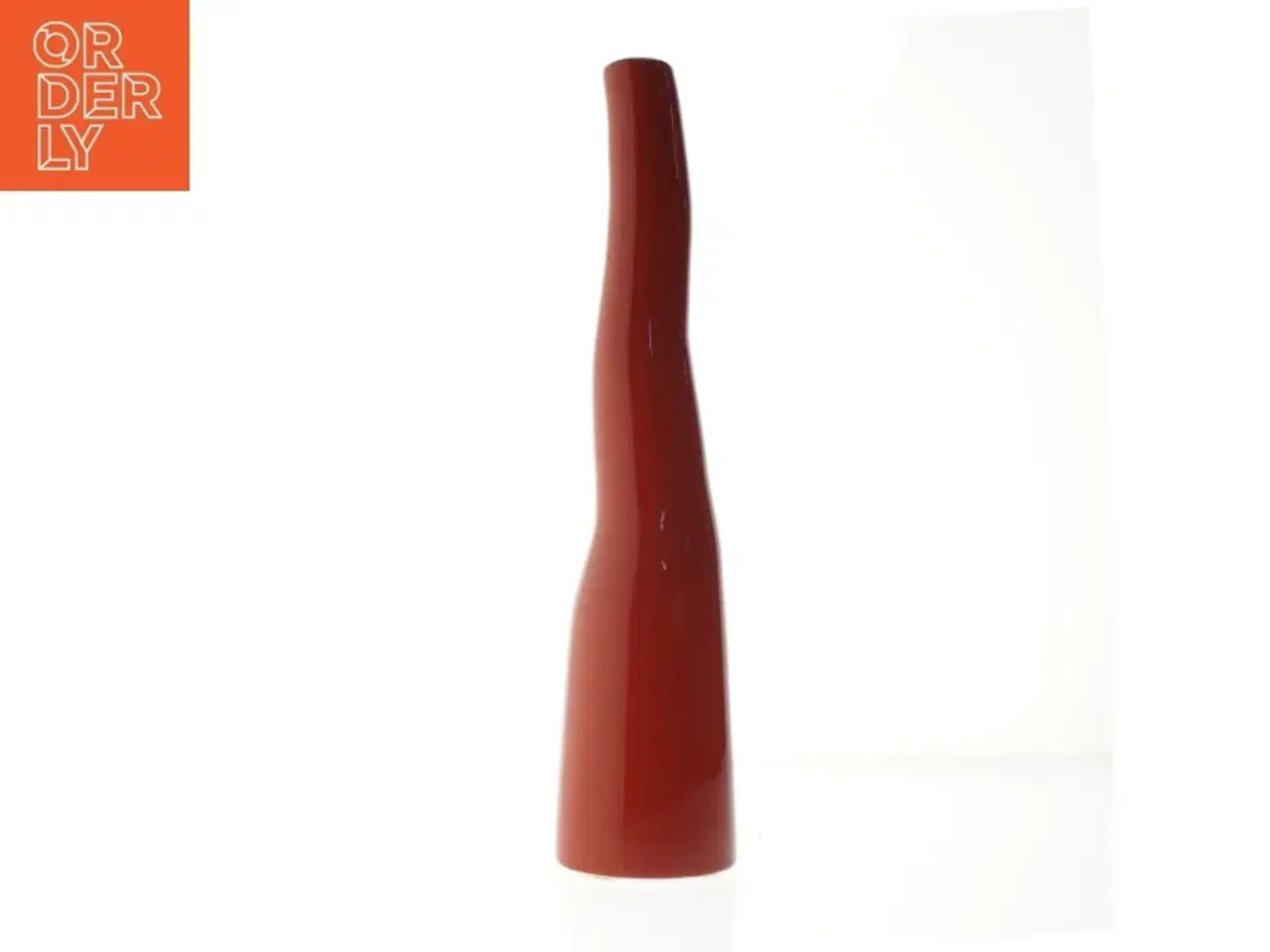 Billede 1 - Høj rød vase (str. 40 cm)