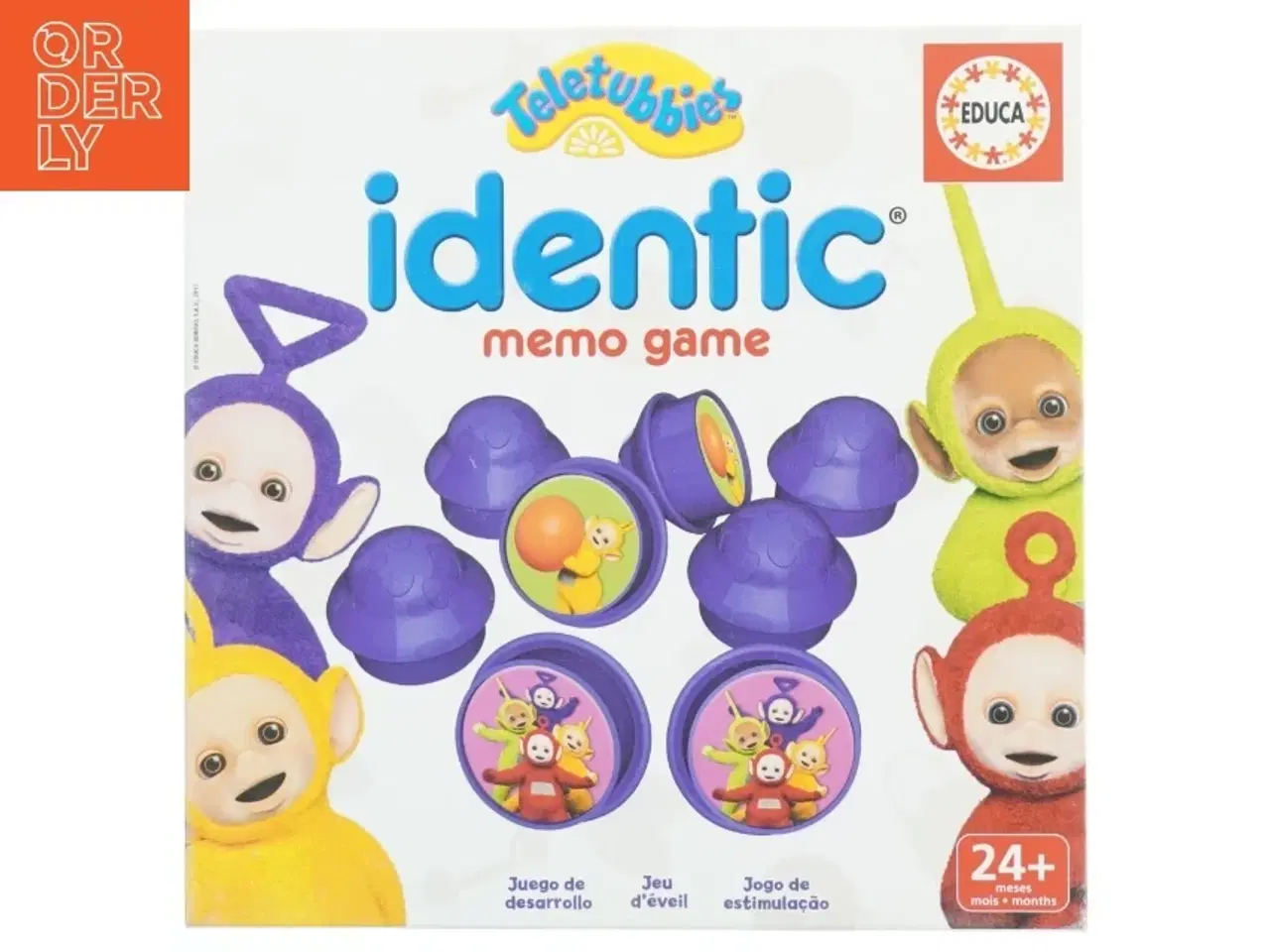 Billede 5 - Teletubbies Identisk Hukommelsesspil fra Educa (str. 25x25 cm)