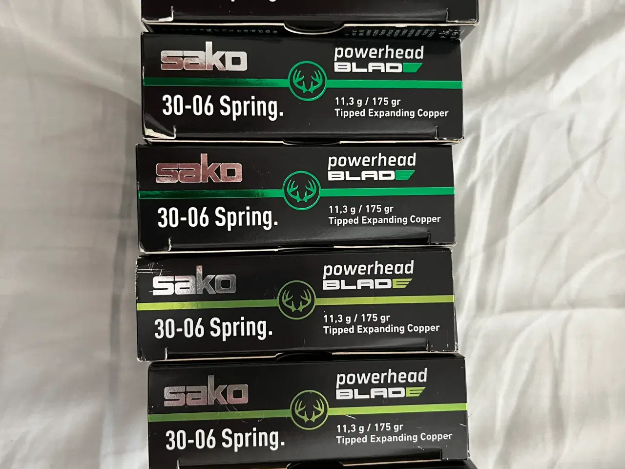 Billede 2 - Riffelpatroner sako powerhead blade 30.06 10.1gr 