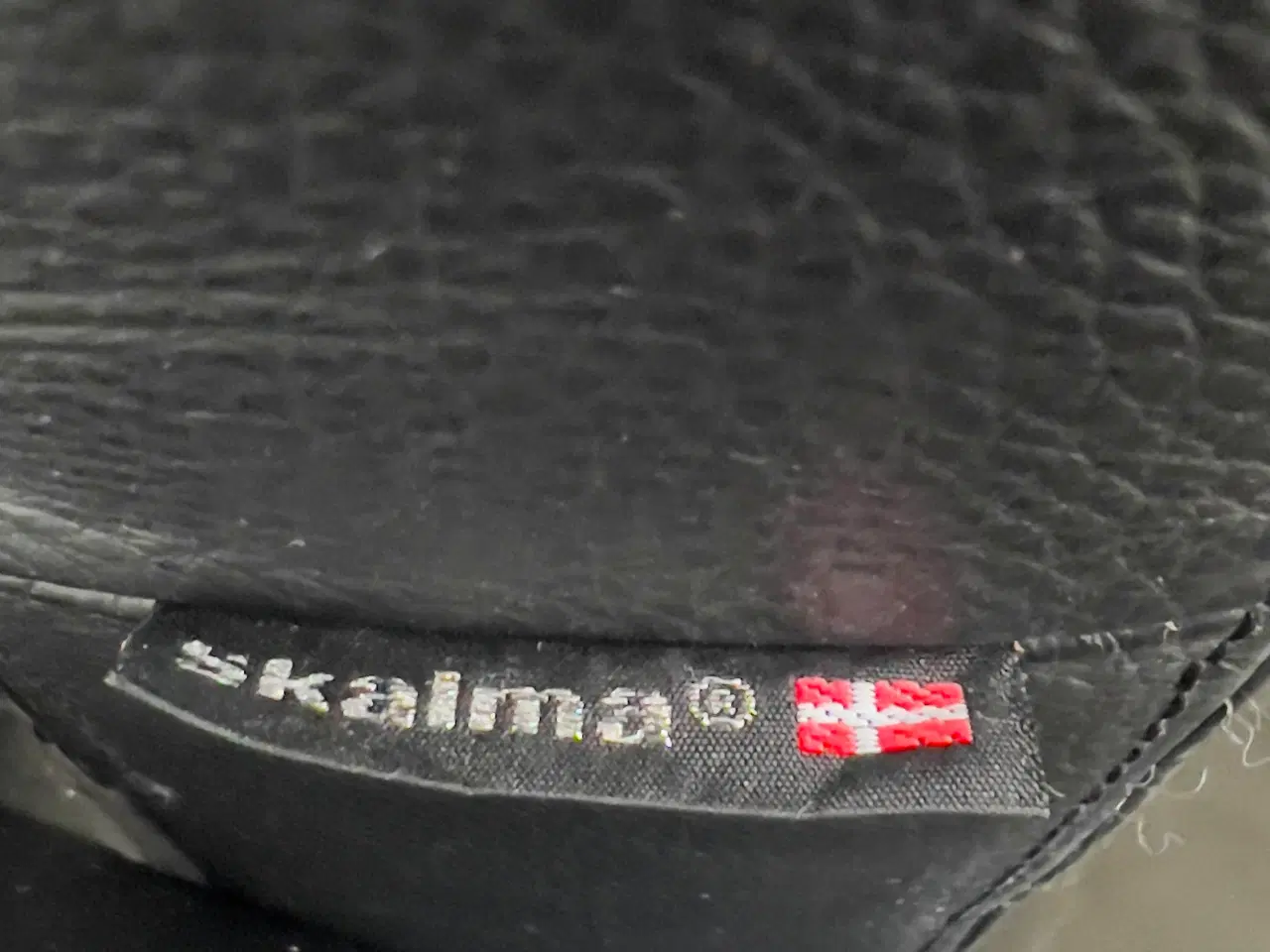 Billede 3 - Skalma Captain lænestole i sort læder - 2 stk 