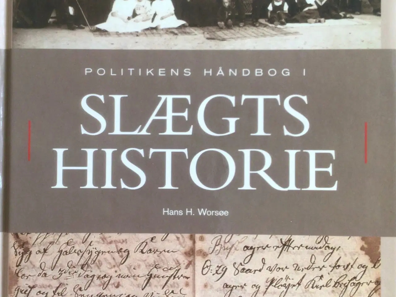 Billede 1 - Hans H. Worsøe : Håndbog i slægtshistorie