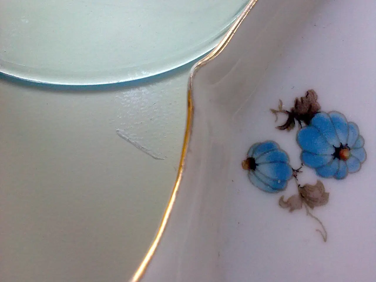 Billede 4 - Where have all the flowers gone FARVET GLAS