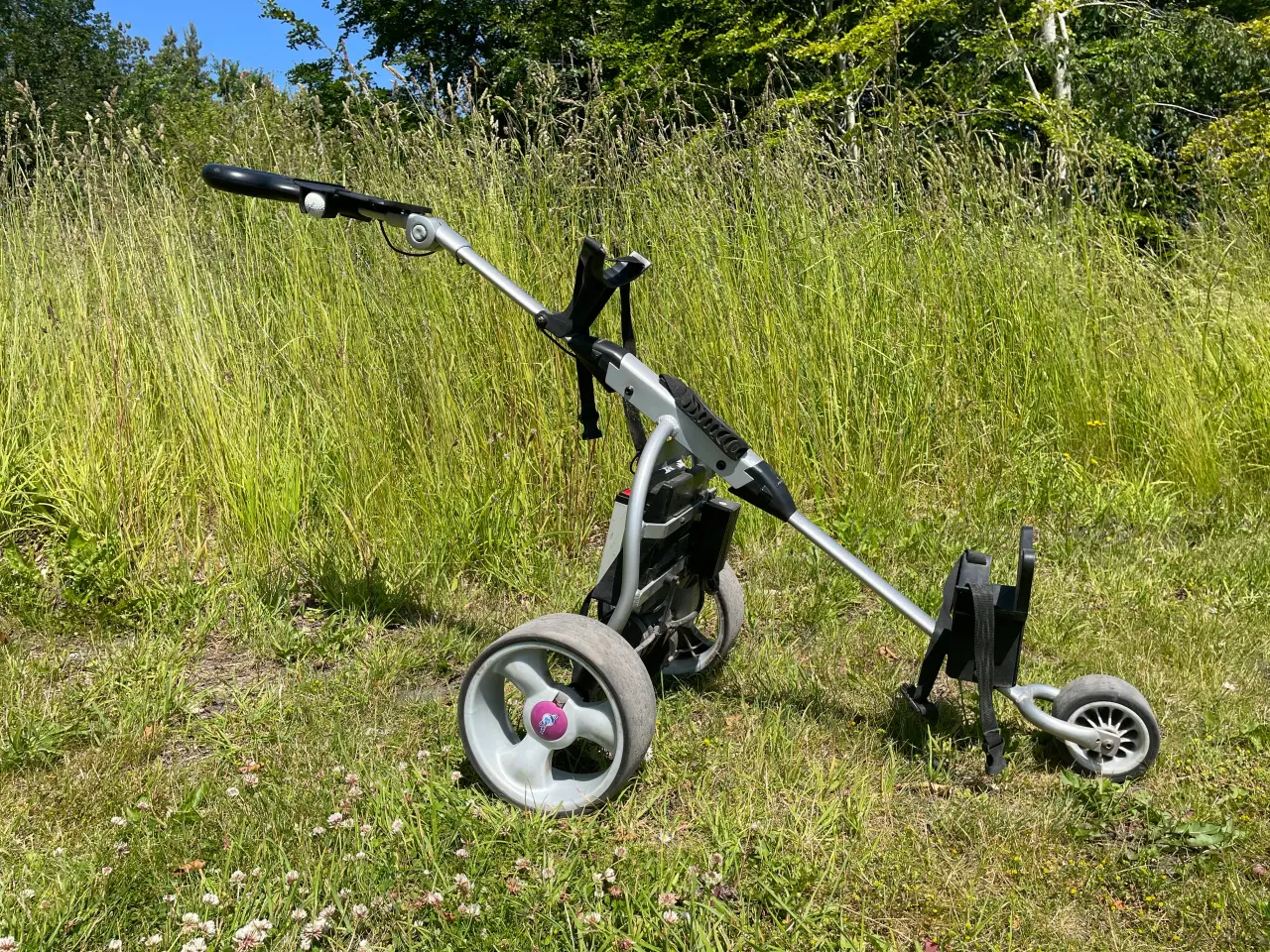 Billede 4 - El golfvogn med bremse og lader og 2 batterier