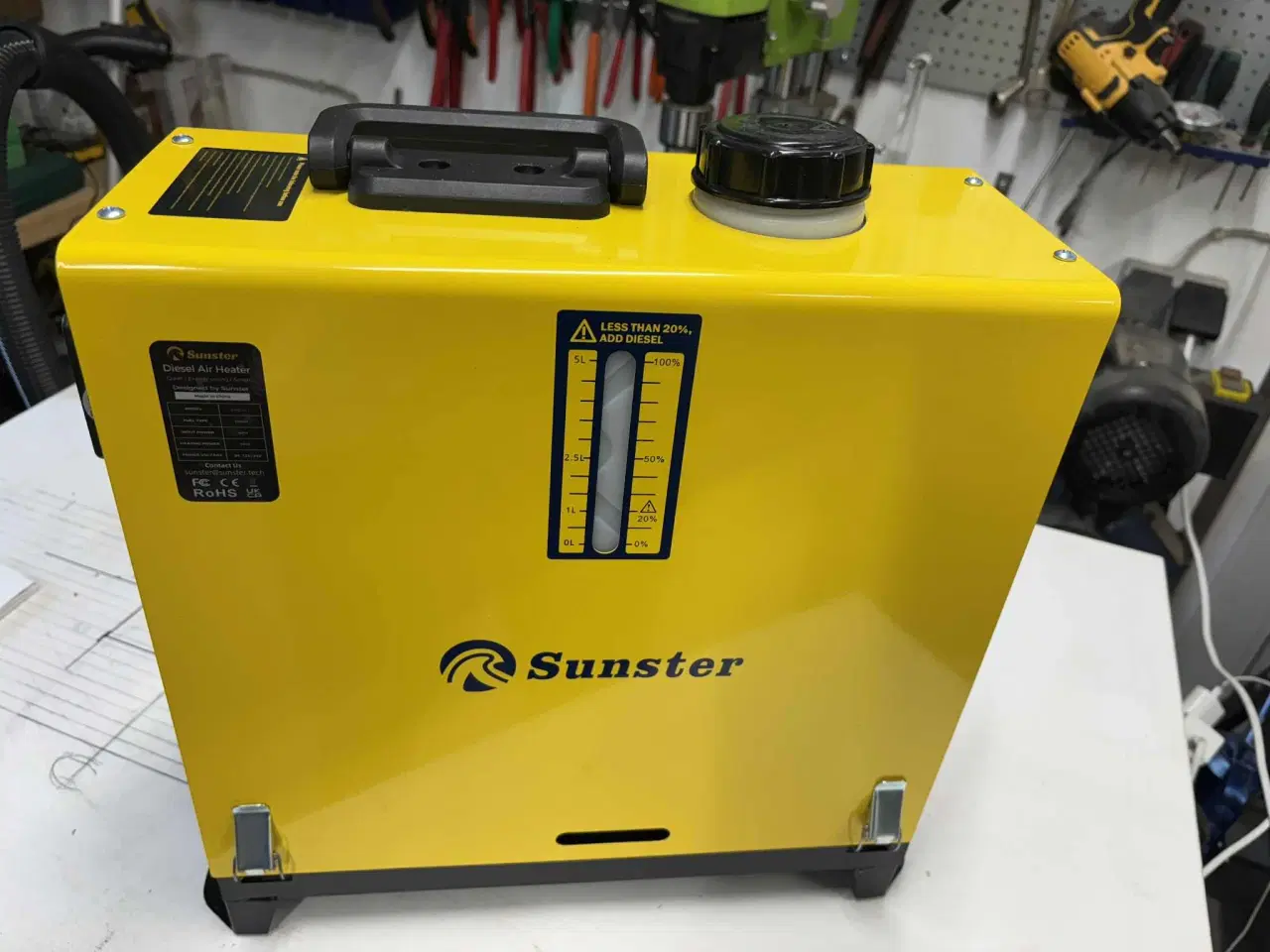 Billede 2 - Dieselfyr 8 Kw sunster