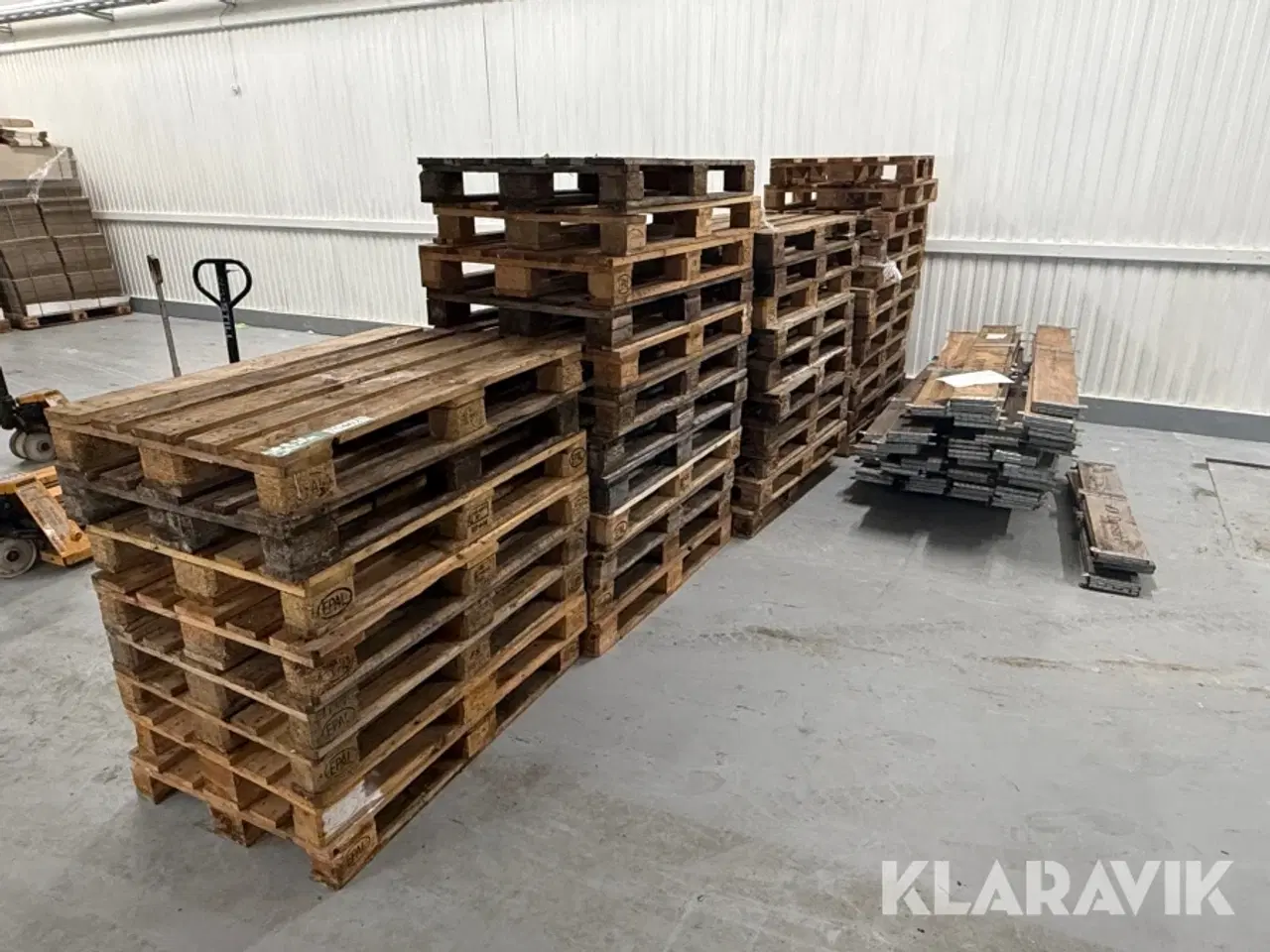 Billede 1 - Paller med pallerammer EPAL - cirka 42 styk