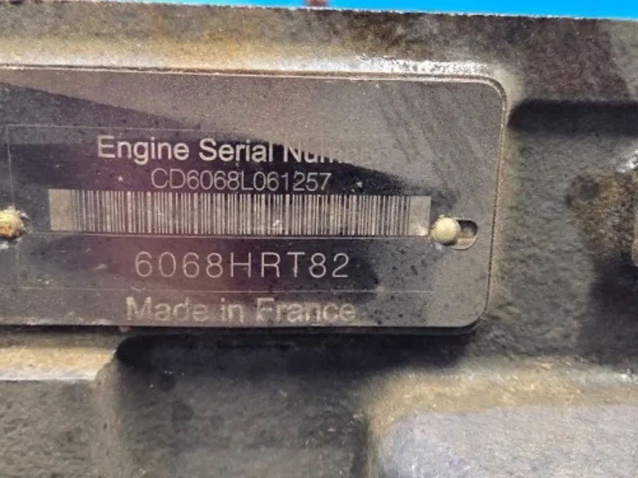 Billede 12 - John Deere 6068 HRT82 Motor R516310
