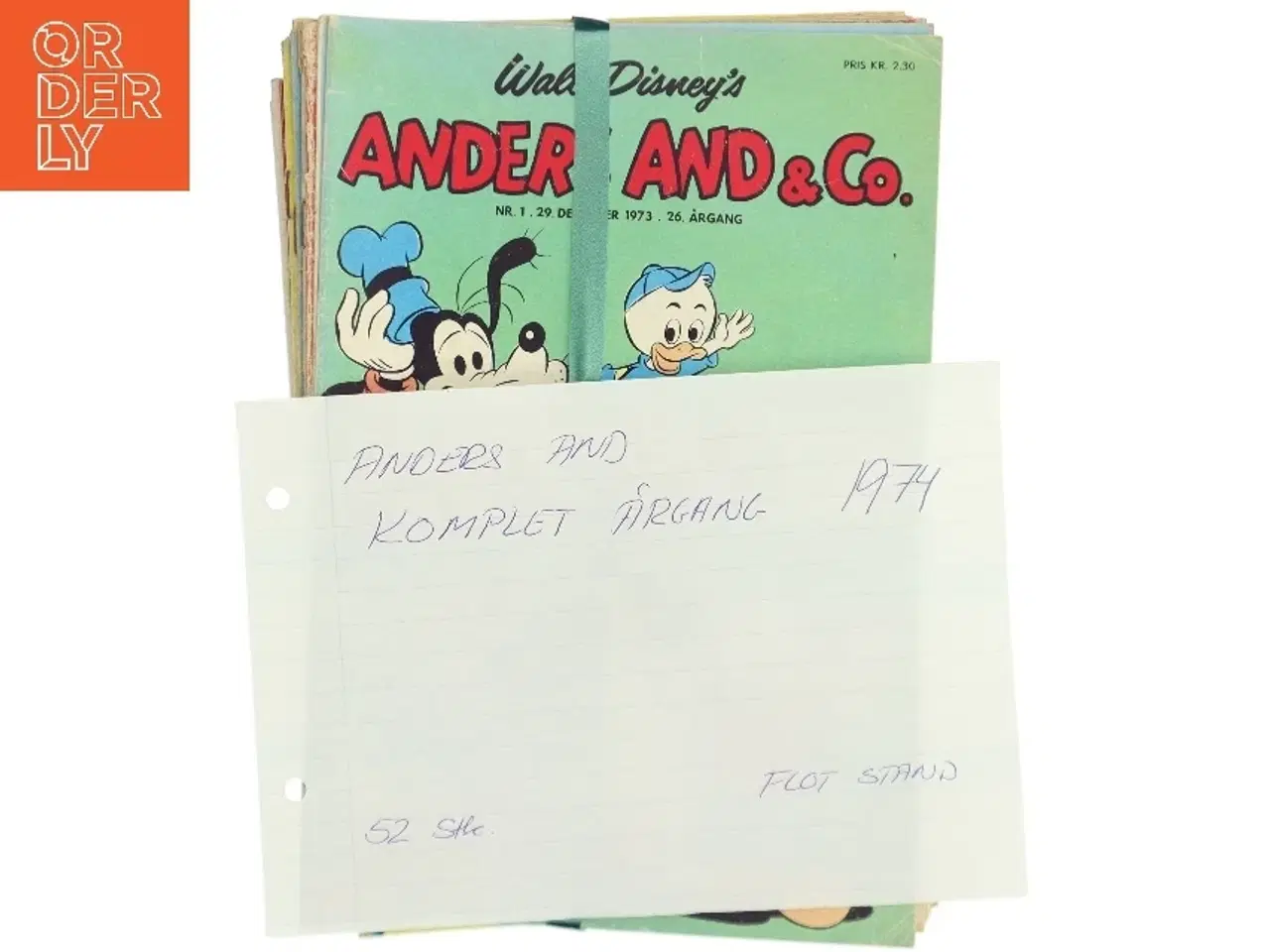 Billede 1 - Anders And & Co, komplet årgang 1974