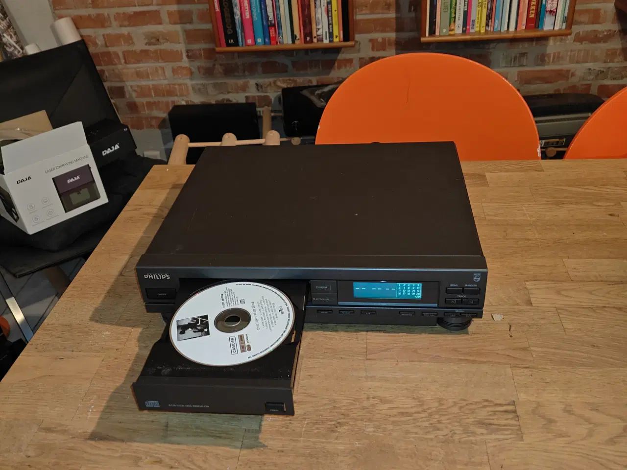 Billede 1 - Philips retro cd afspiller 