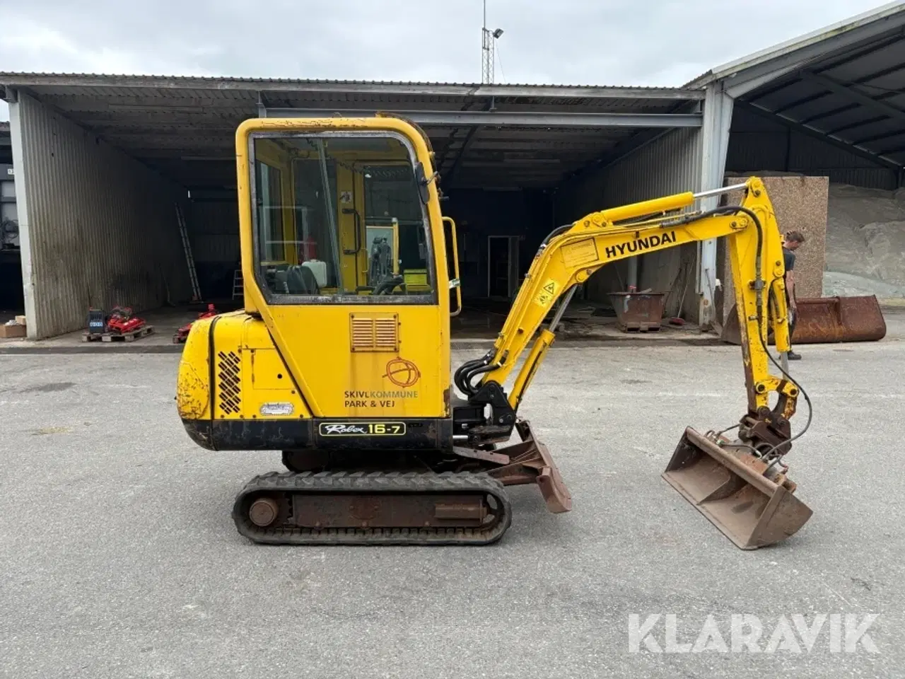 Billede 3 - Minigraver Hyundai R16-7
