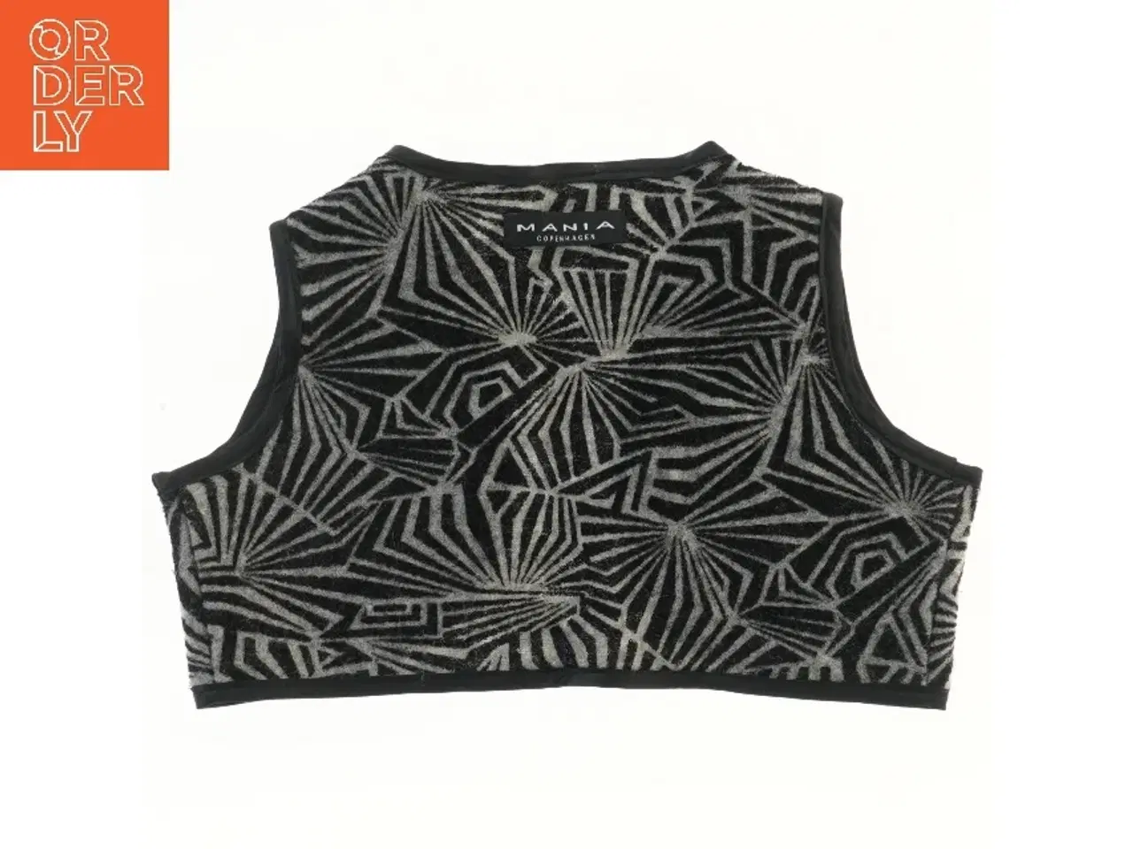 Billede 2 - Mønstret vest fra Mania Copenhagen (str.  bryst:38 længde: 25 cm)