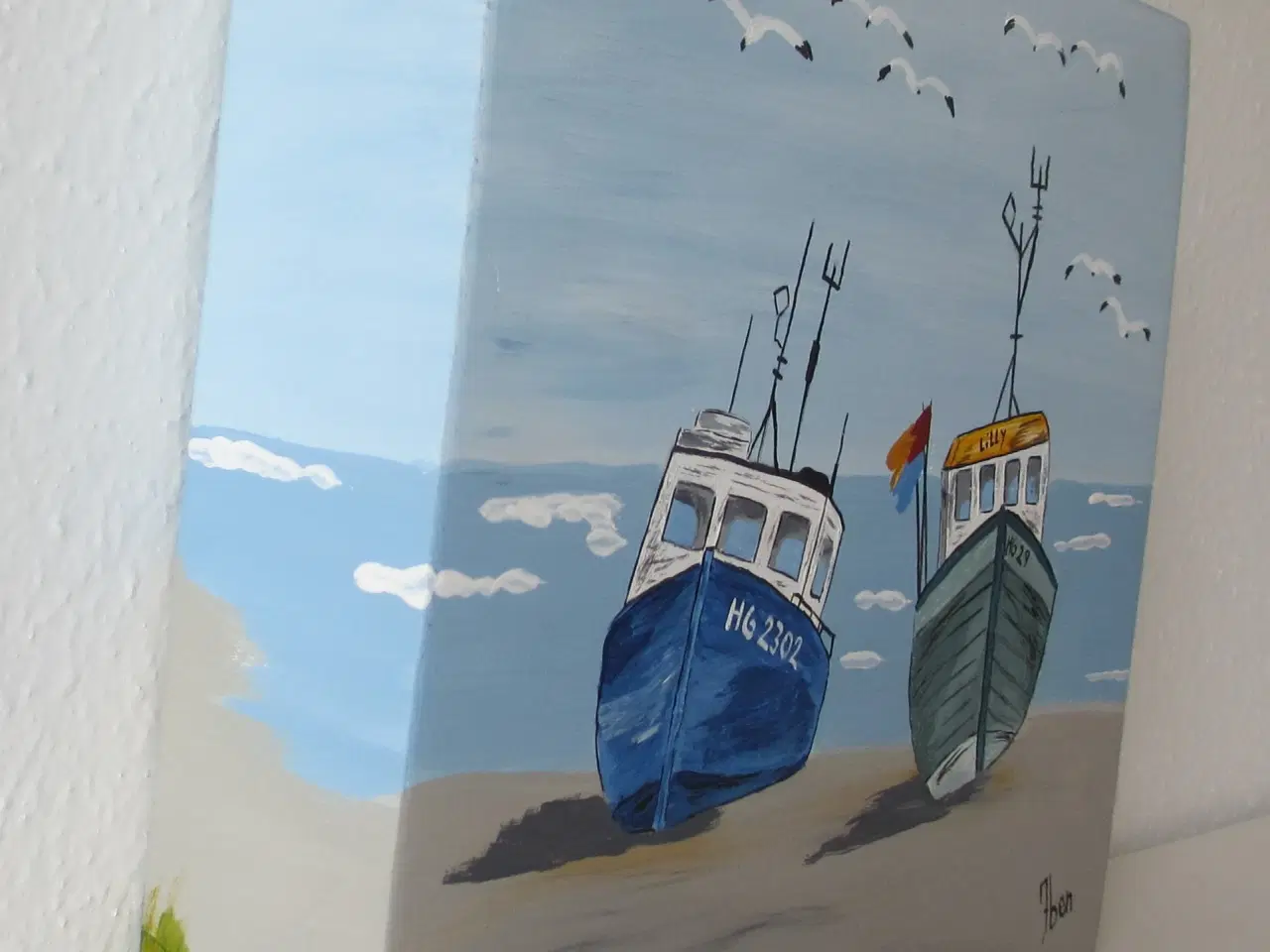 Billede 2 - KUNSTKLODS nr. G 136