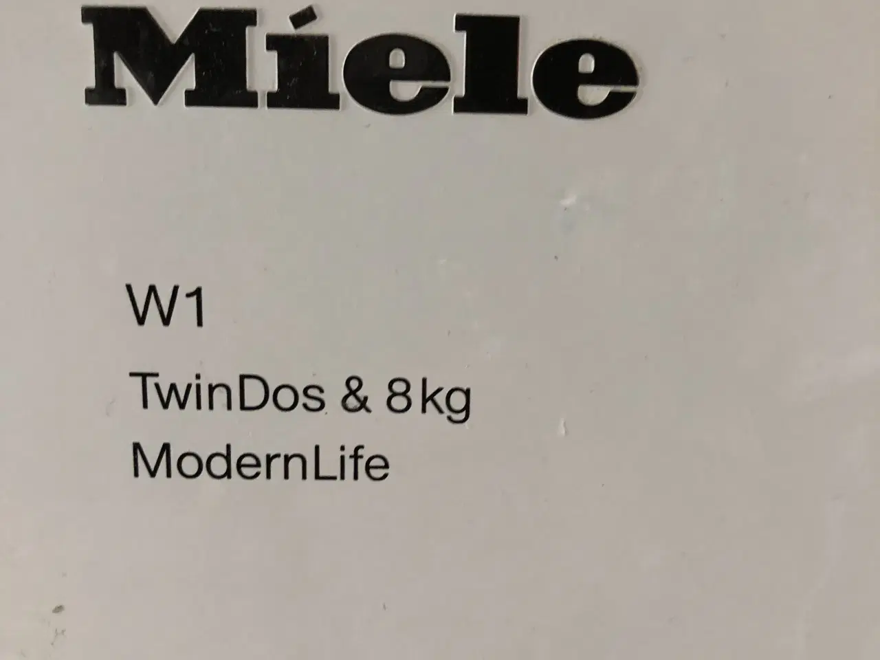 Billede 4 - Miele Vaskesøjle tre år gammel 