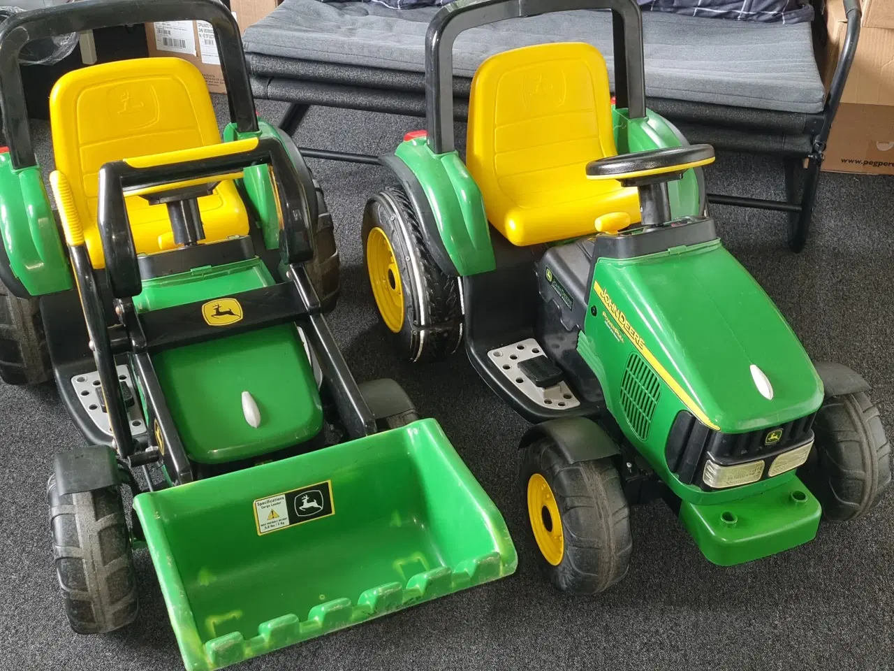 Billede 1 - John deere traktor legetøj