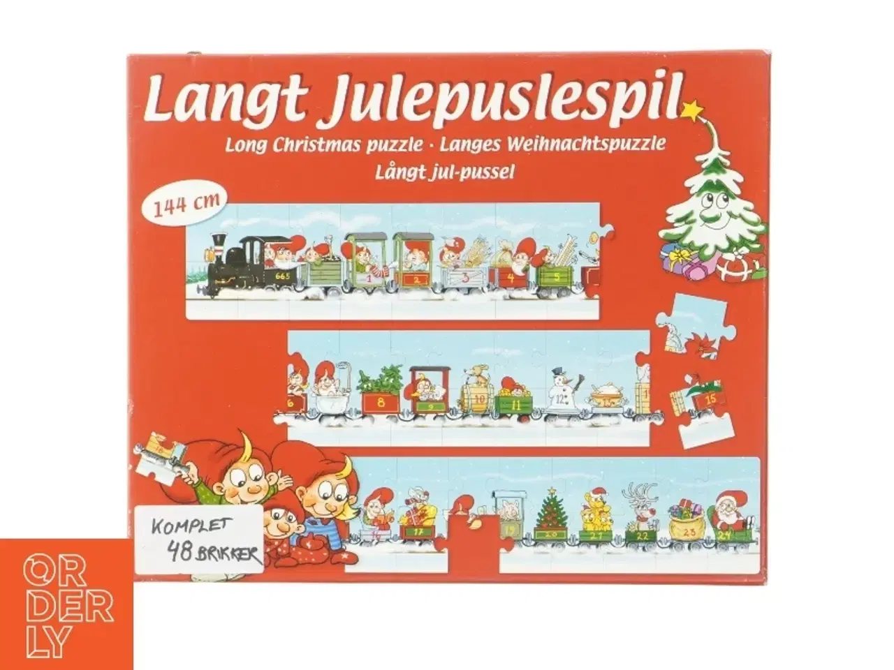 Billede 1 - Julepuslespil