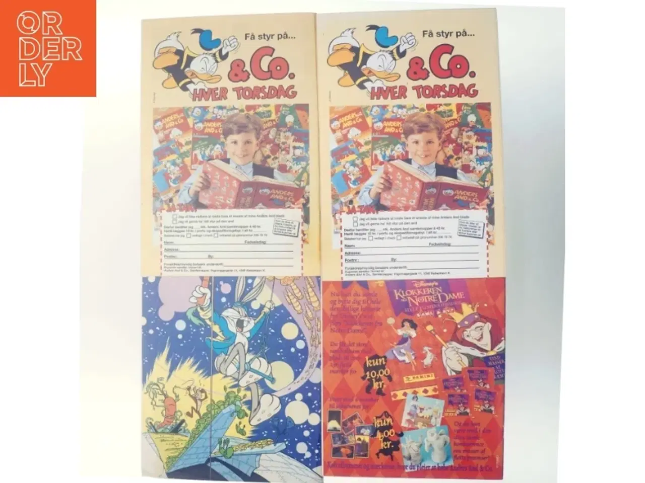 Billede 6 - Samling af Anders And blade og kampagnematerialer