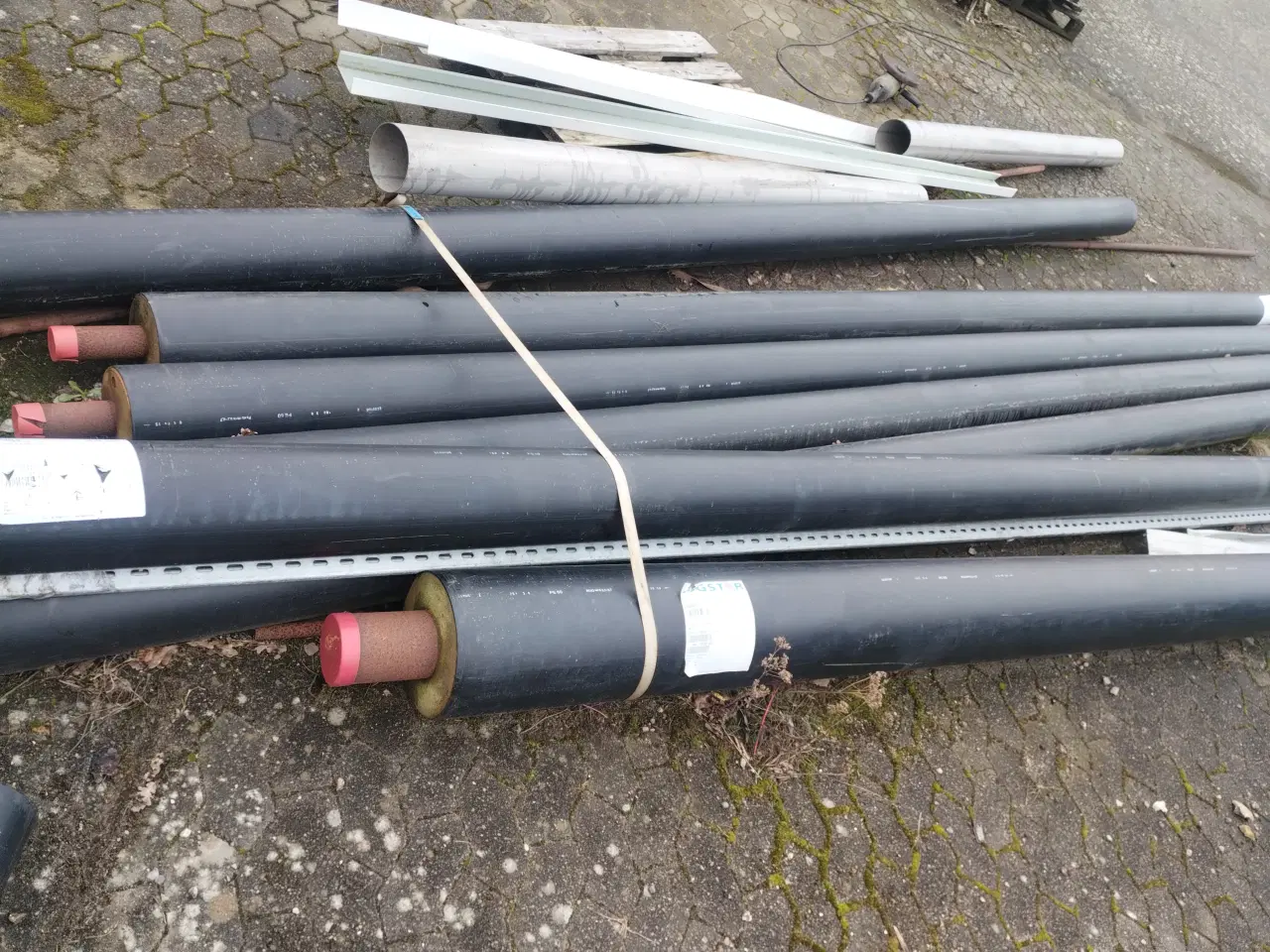 Billede 2 - fjernvarme rør 6 m