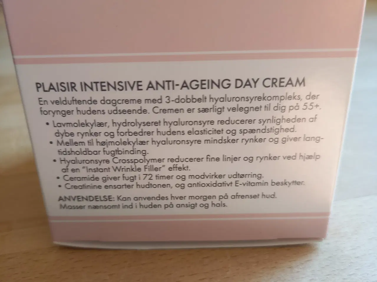 Billede 5 - Plaisir Intensive Anti-Ageing Day Cream 50 ml