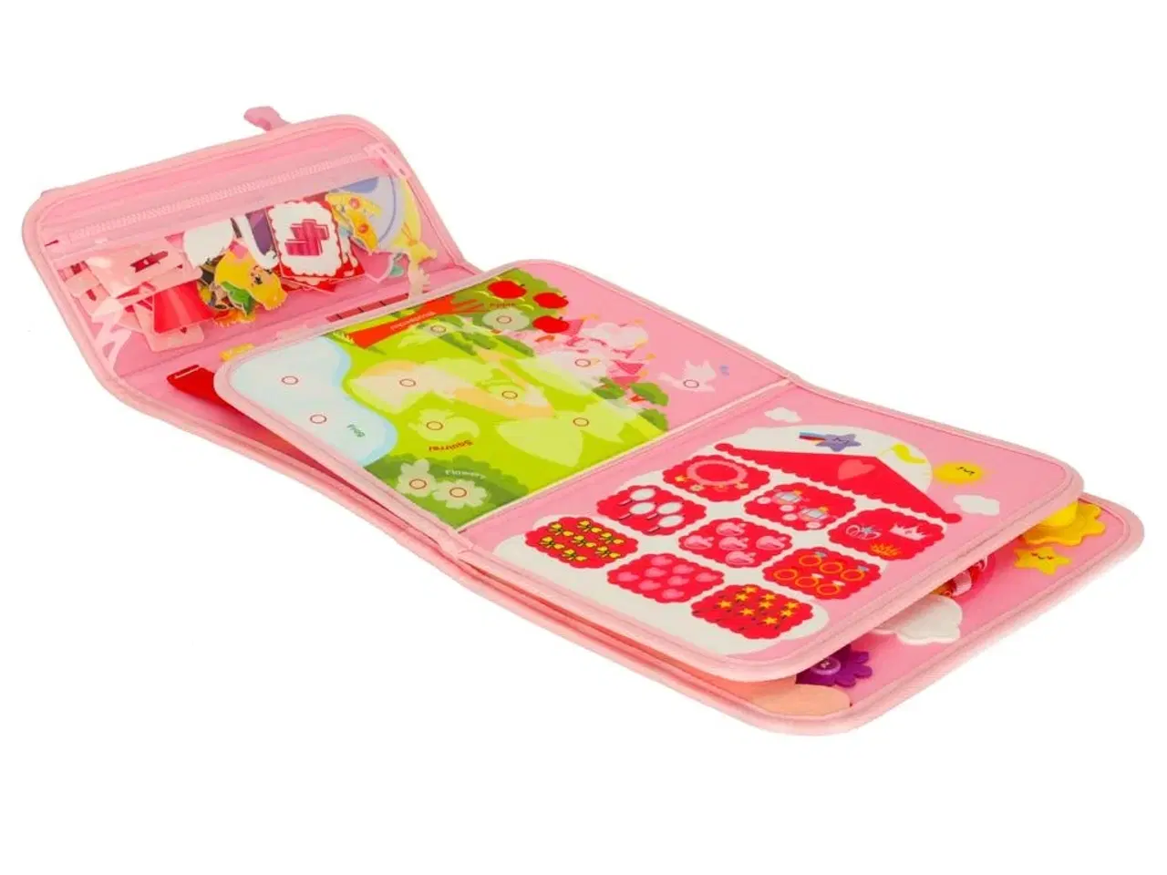 Billede 5 - Sanse- og Montessori aktivitetsmappe rygsæk – pink