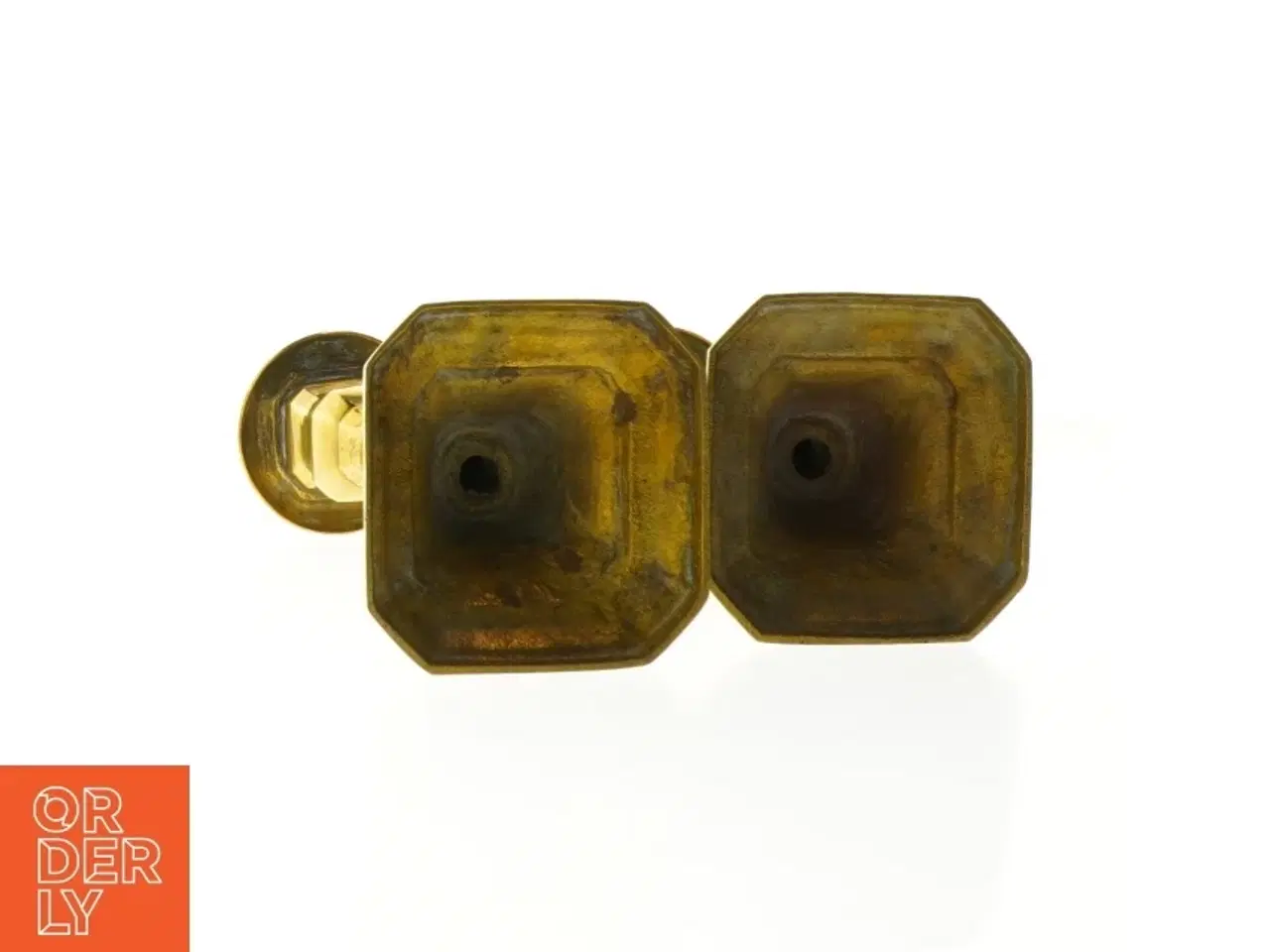 Billede 3 - Messinglysestager (str. 20 x 10 cm)