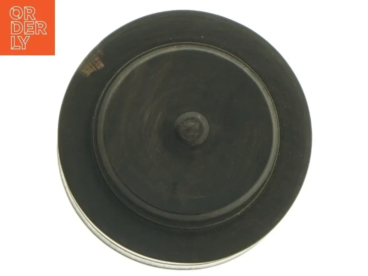 Billede 5 - Gl. træ æske med låg (str. Ø. 11 cm. h 6 cm)