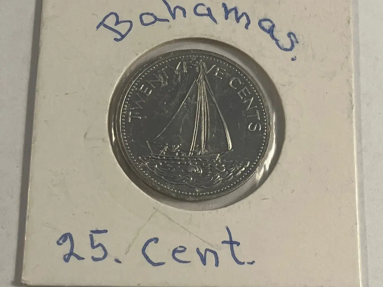Billede 1 - Bahamas 25 Cents 2005