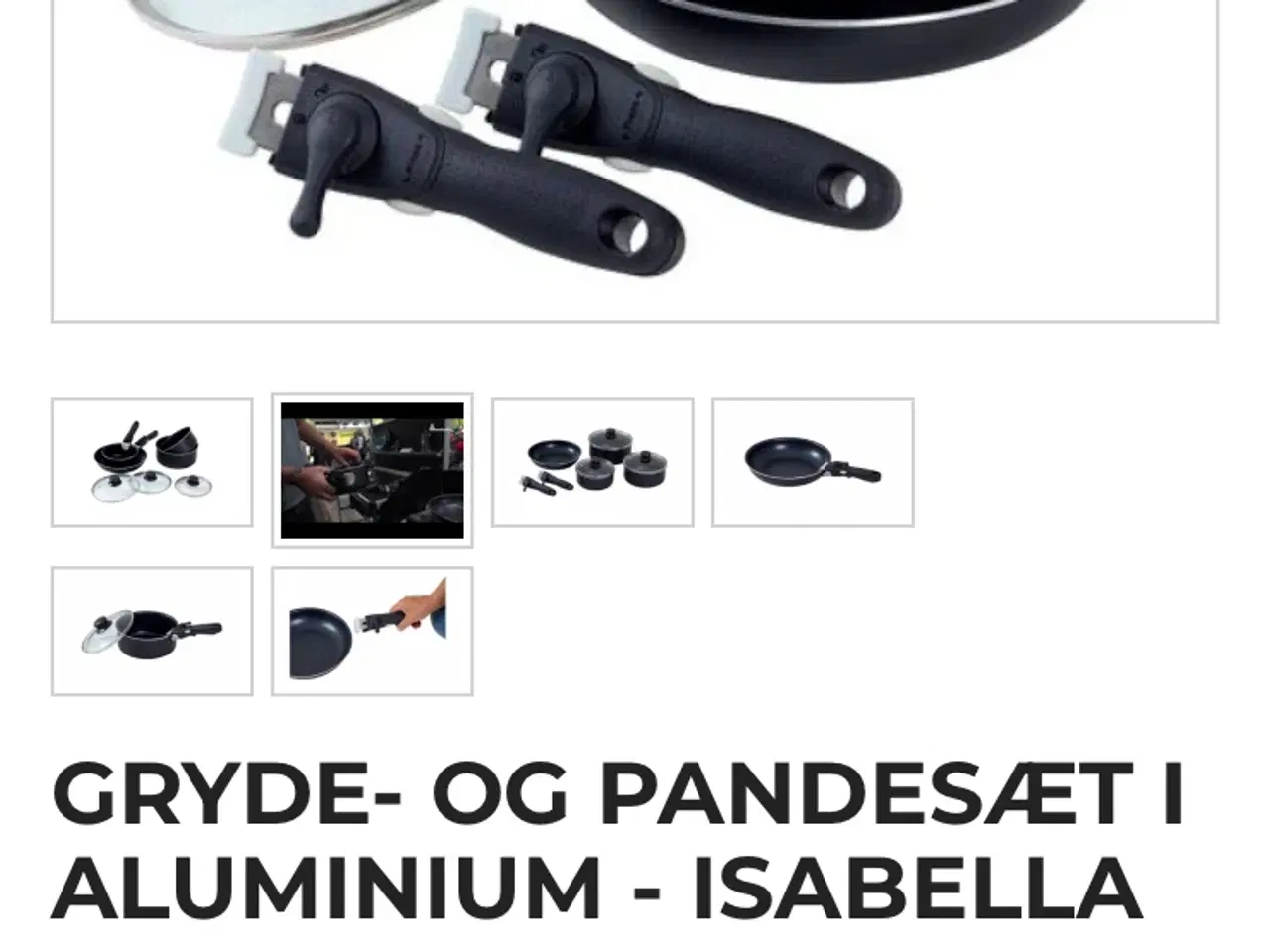 Billede 4 - Isabella gryde/pande sæt 
