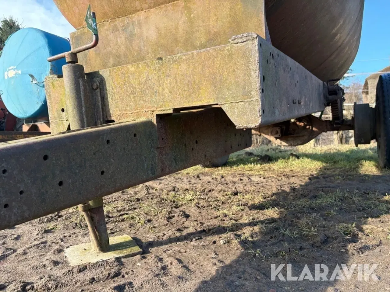 Billede 5 - Tank på kraftig enakslet trailer