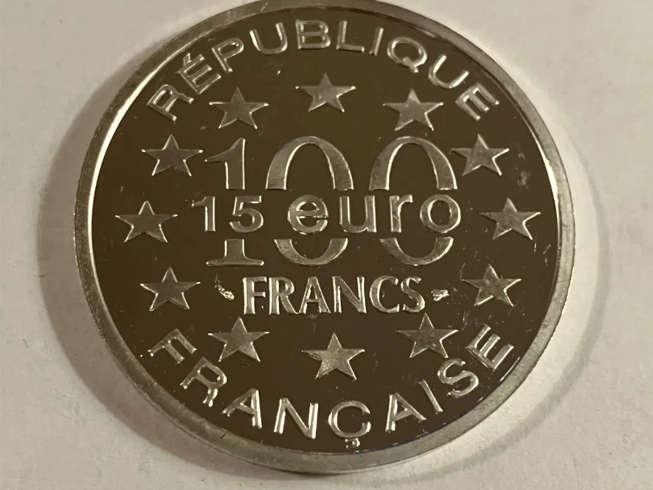 Billede 1 - 100 Francs / 15 Euros 1996 France - Magere Brug - Amsterdam