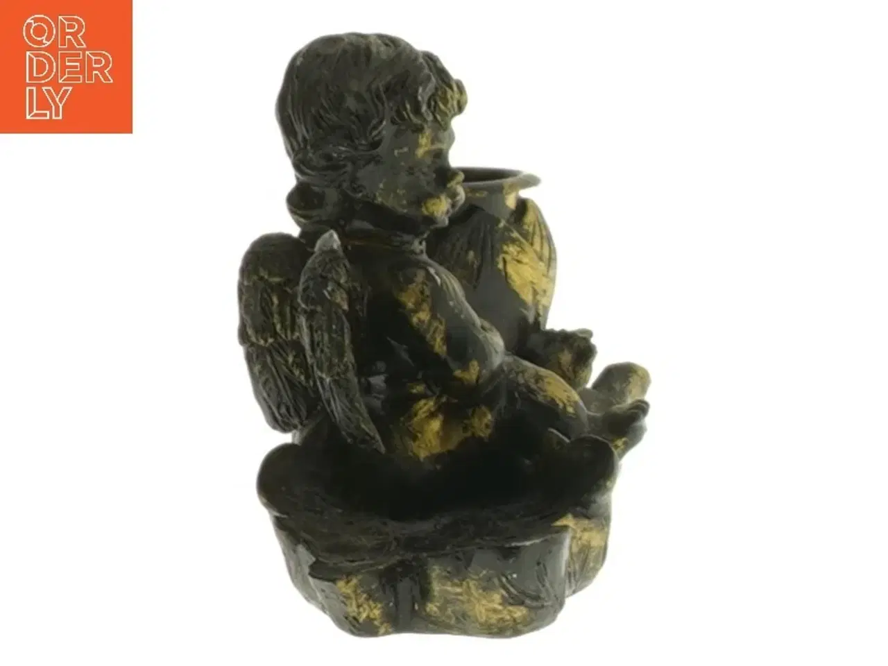 Billede 2 - Engle lysestage (str. 10x7 cm)