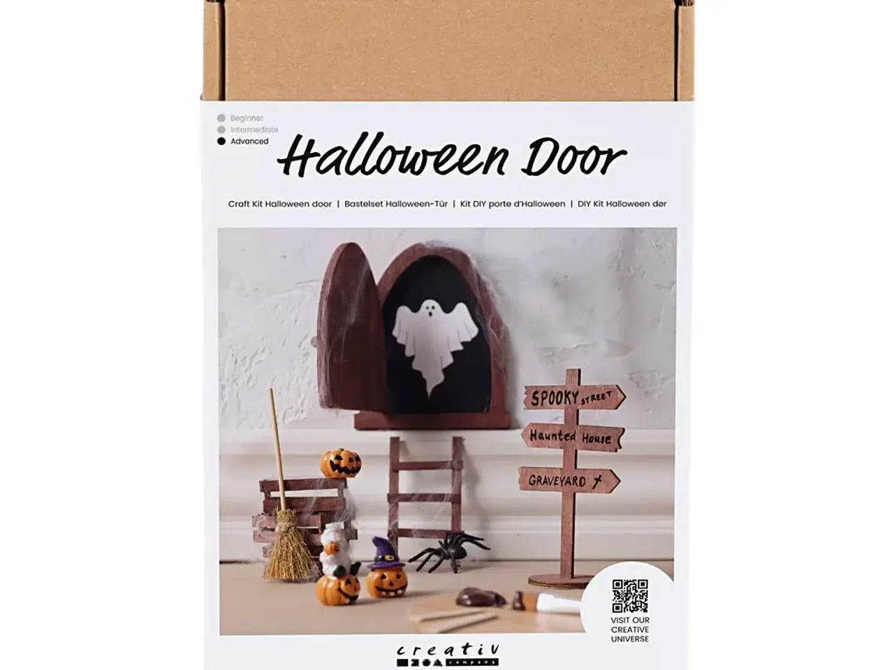 Billede 1 - DIY Kit Halloween Dør, 1 pk.