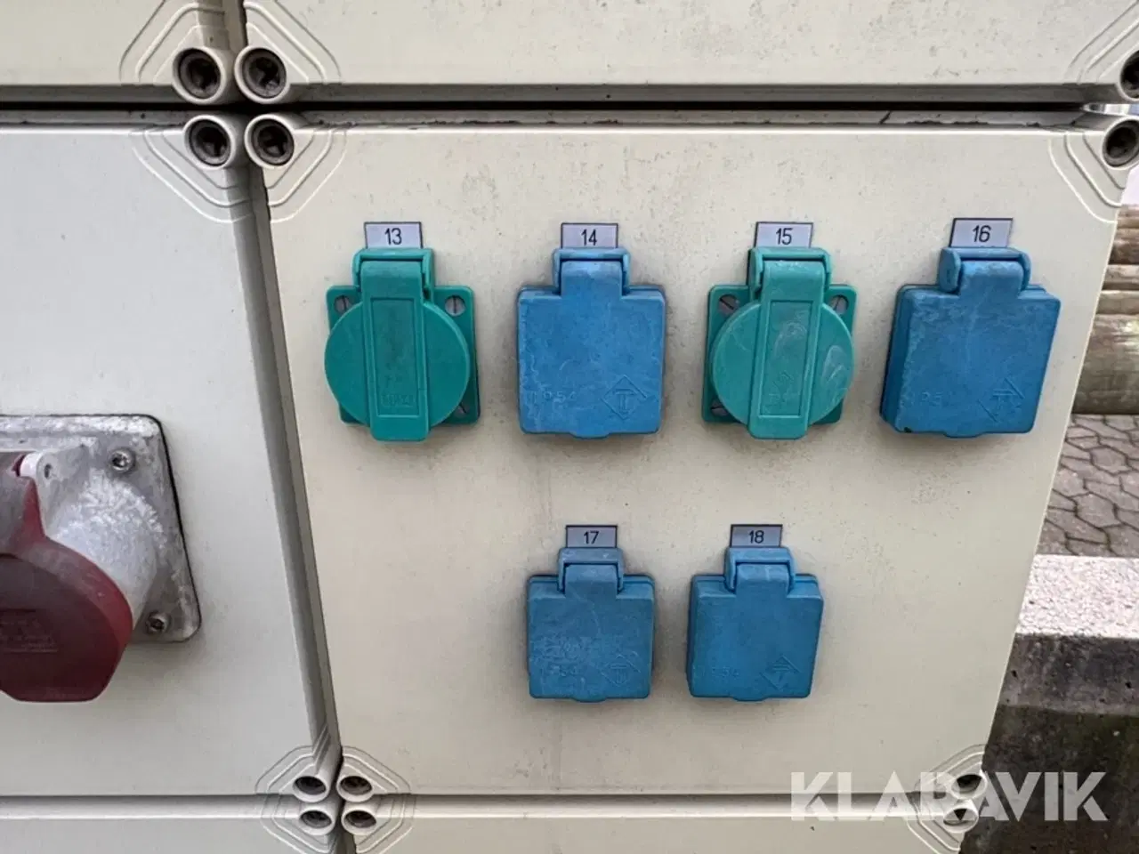 Billede 7 - Byggestrømstavle