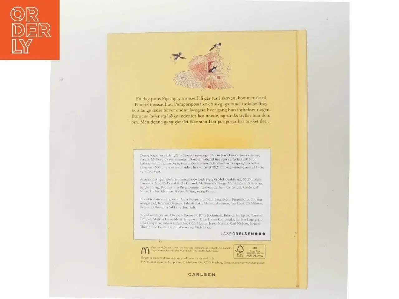 Billede 3 - Eventyret om Pomperipossa med den lange næse af Falstaff, fakir (Bog)