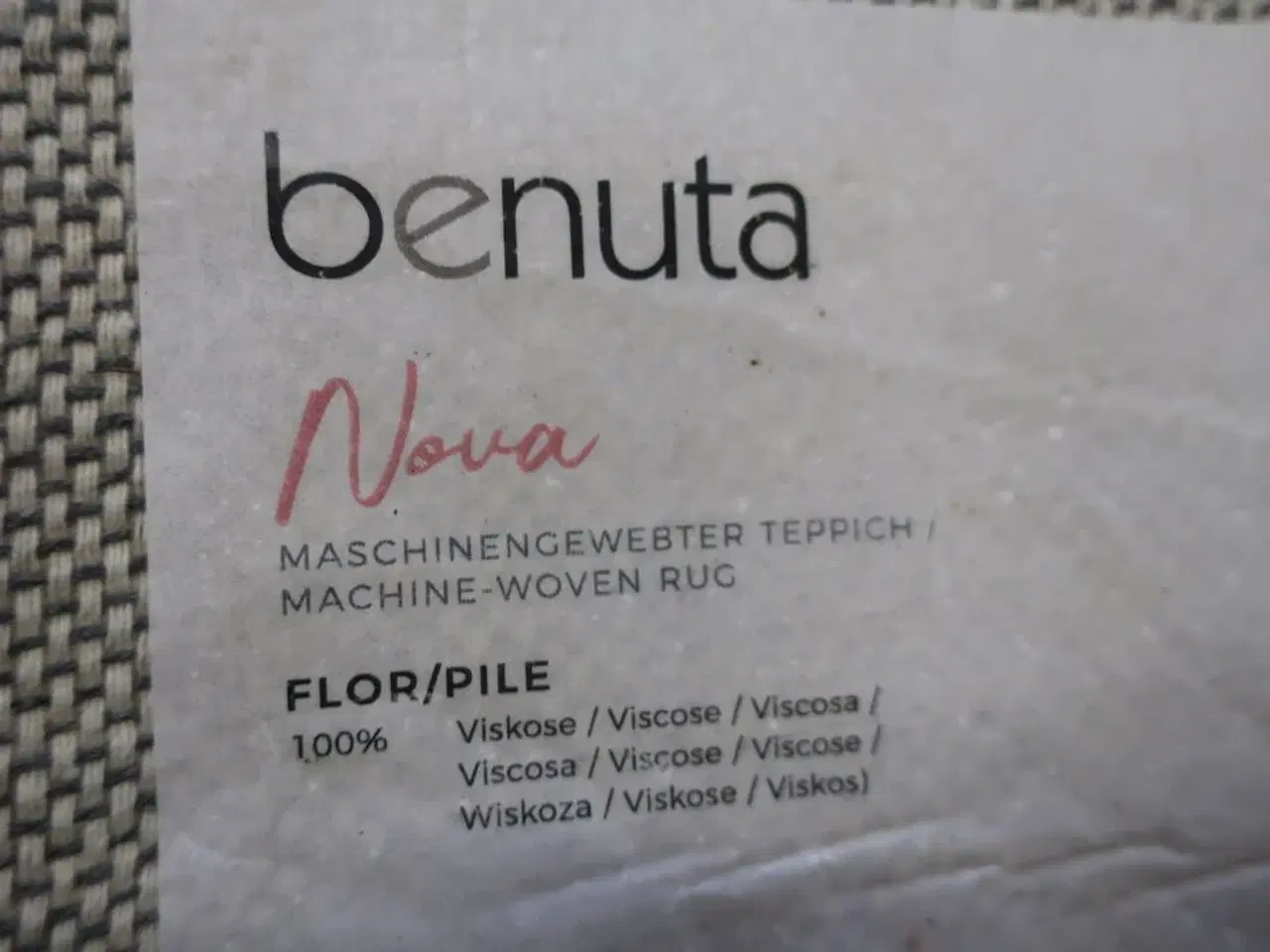 Billede 6 - Indisk Tæppe BENUTA  "NOVA"