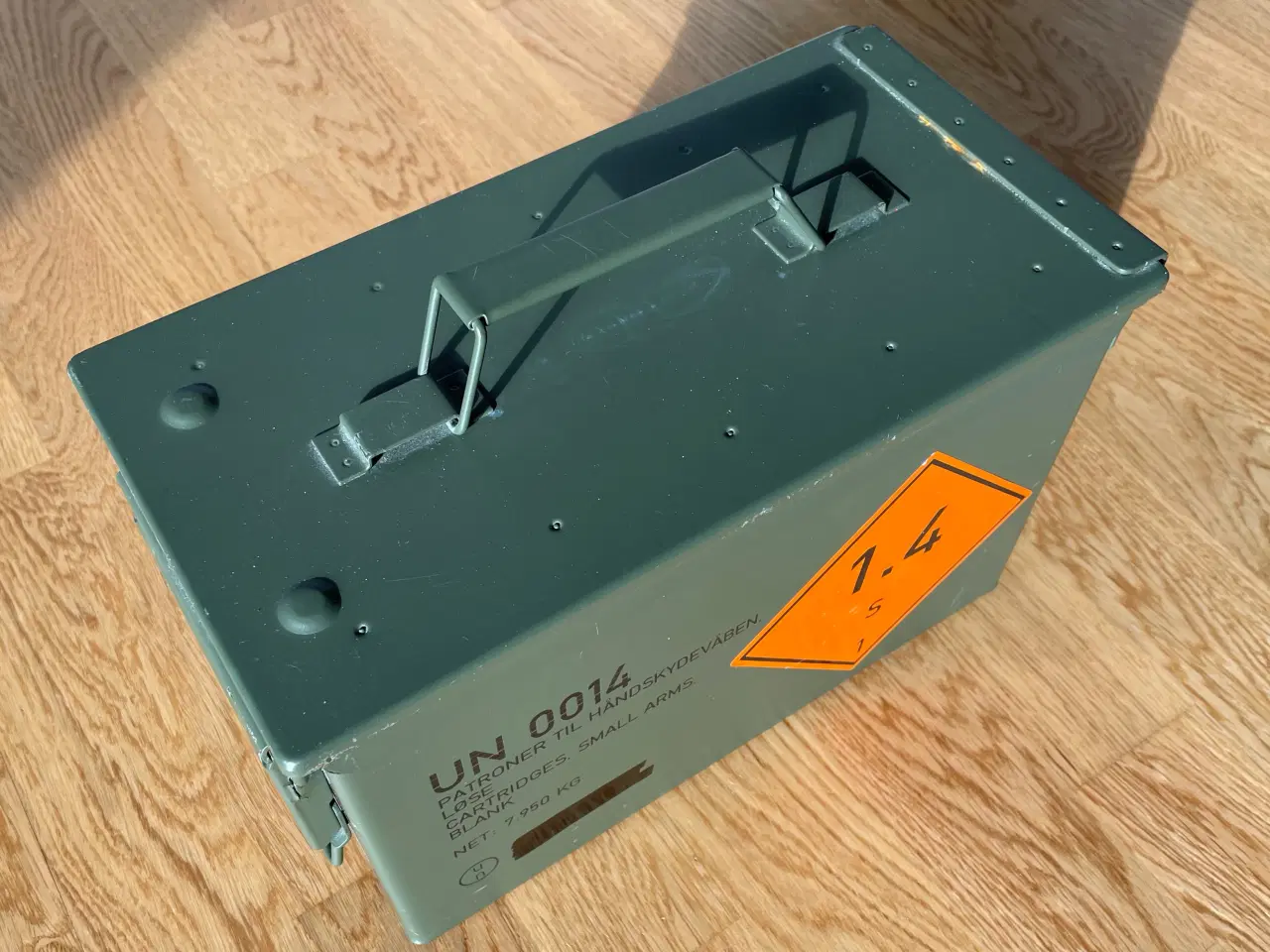 Billede 2 - Ammo kasse med 5x kasser patroner