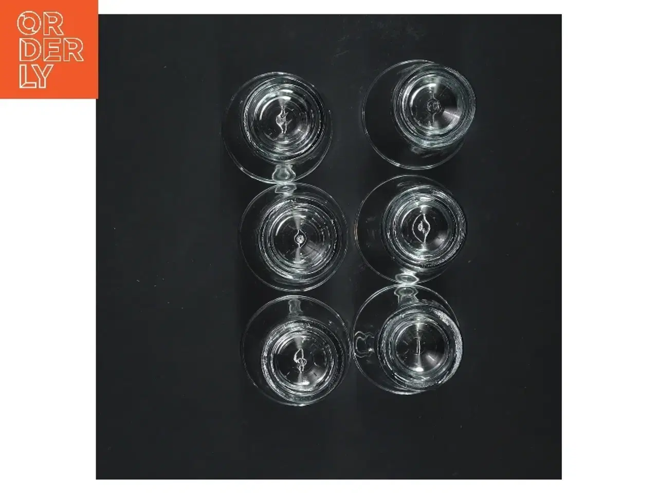 Billede 2 - Sæt med seks glas (str. 6 styk, 7 cm)