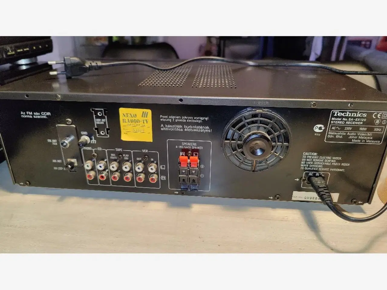Billede 2 - Technics SA-EX120 stereo receiver