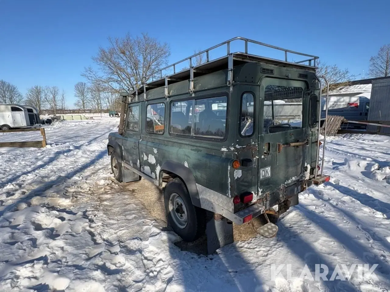 Billede 4 - Veteran varevogn Land Rover Defender 110