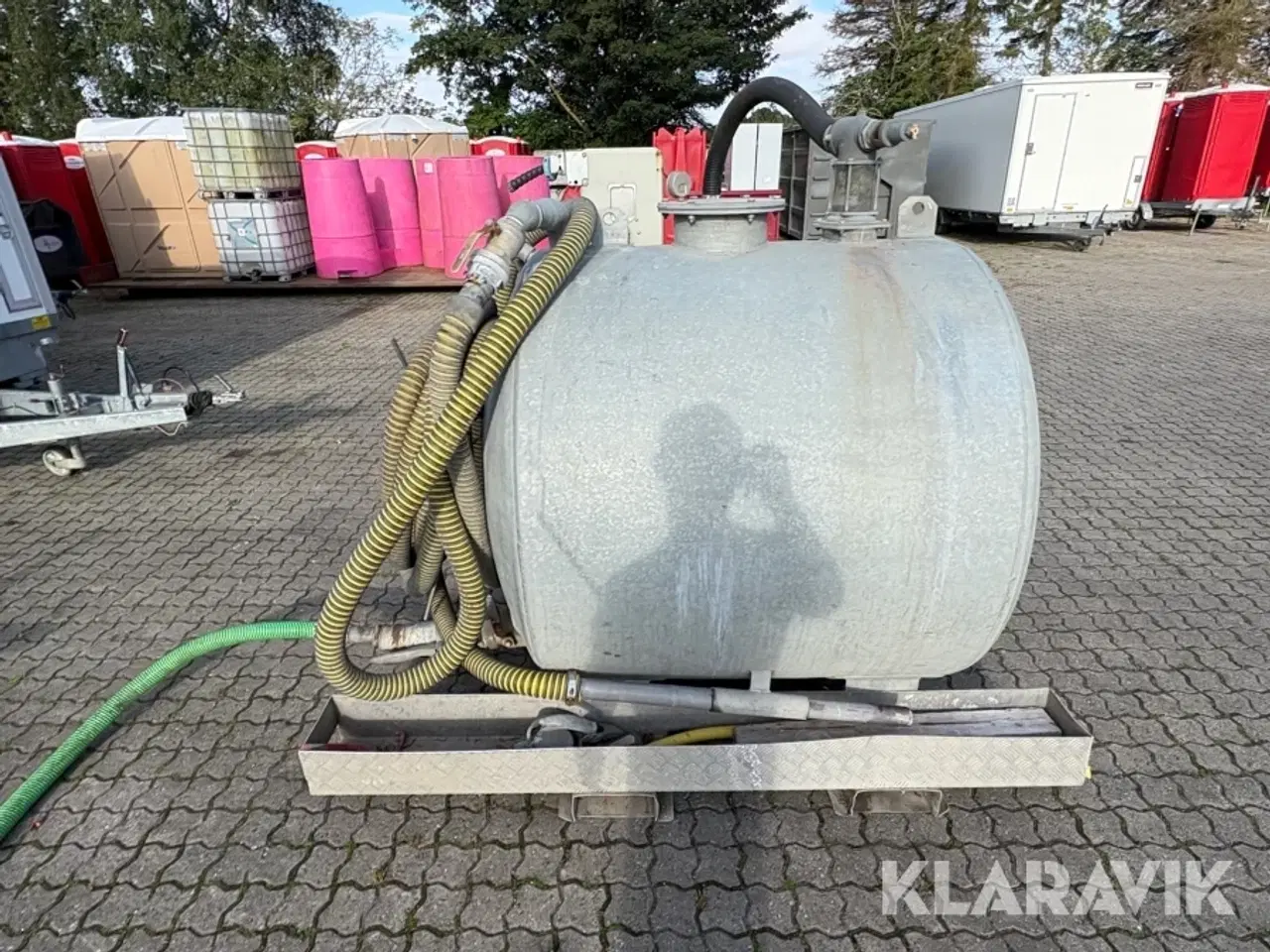 Billede 6 - Mobil slamsuger Global 1400 liters